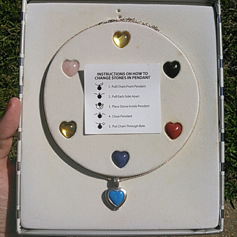 Interchangeable, Sterling Silver, Necklace,